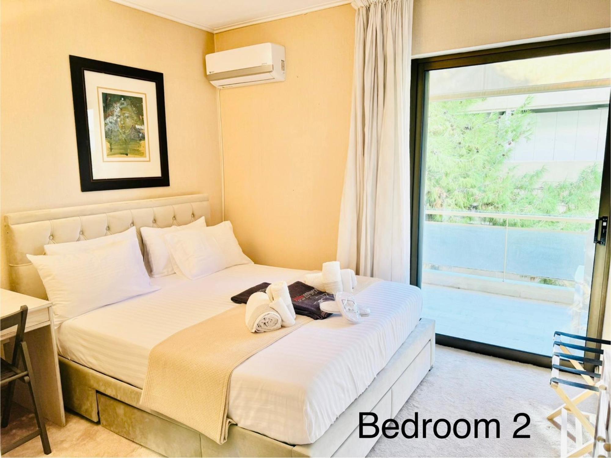 Villasonboard 2 Bed Condo Beach Seaview Greek Riviera Vouliagmeni Athen Eksteriør bilde